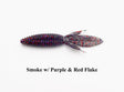 Smoke w/ Purple & Red Flake